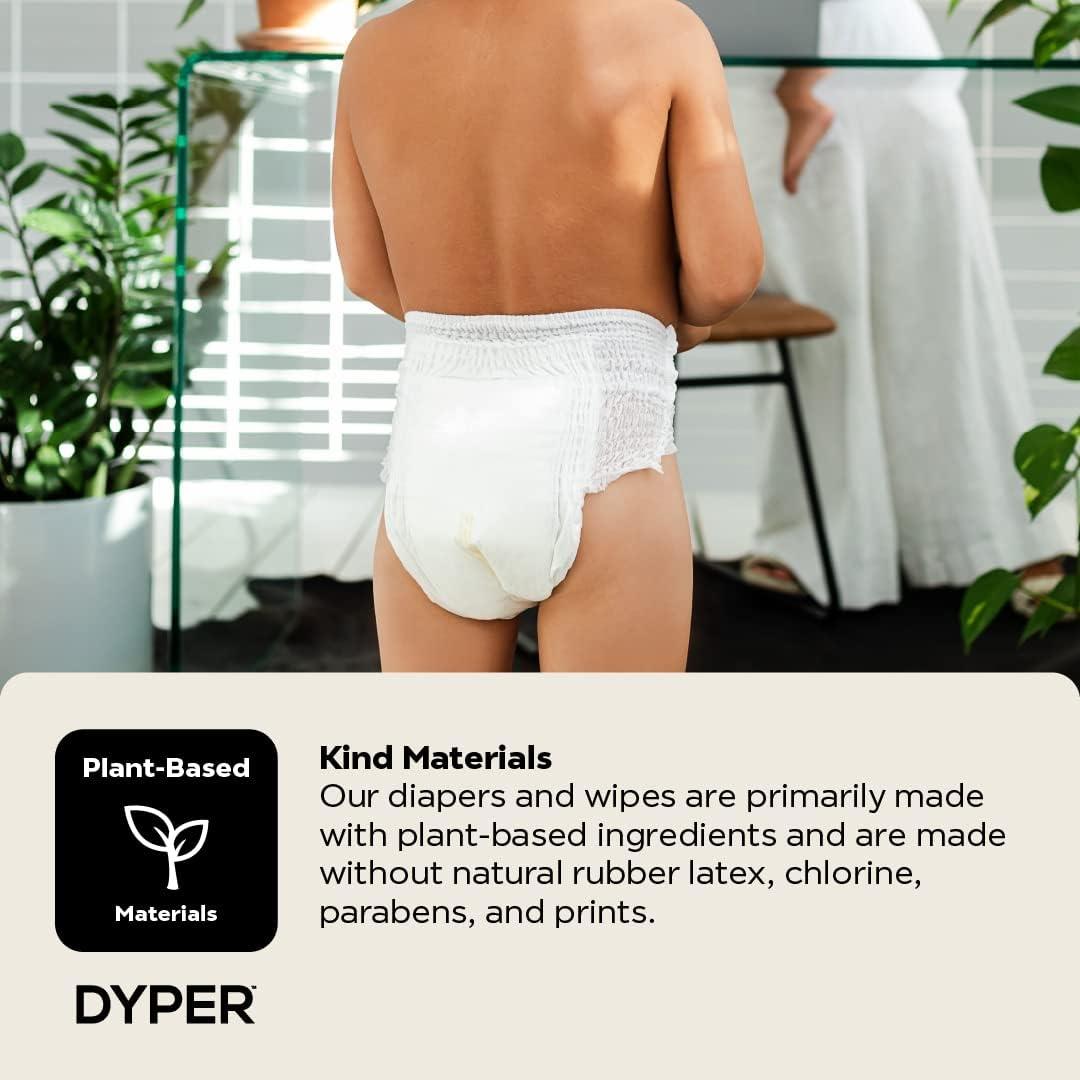 image:imageDYPER Toddler Training Pants 2T3T for Boys amp Girls Hypoallergenic Unscented PlantBased amp Perfect for Sensitive Skin Leakproof Potty Training Pants for Day amp Overnight ProtectionSize 3T4T